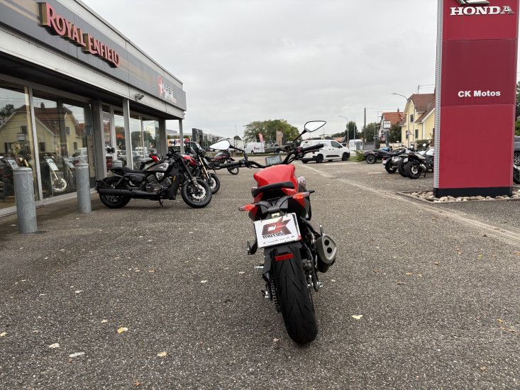 QJ MOTOR SRK 600 ABS COLORIS ROUGE - HAGUENAU