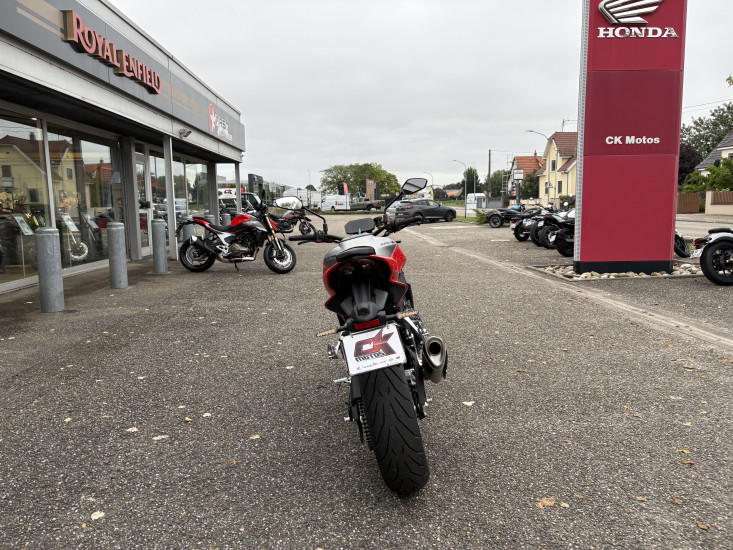 QJ MOTOR SRK 800 ABS COLORIS ROUGE - HAGUENAU