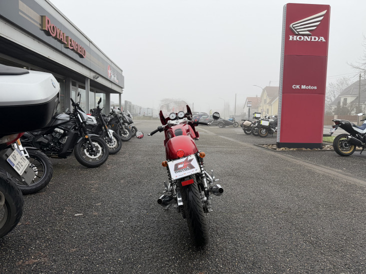 MASH CAFE RACER TT40 ABS COLORIS ROUGE - HAGUENAU