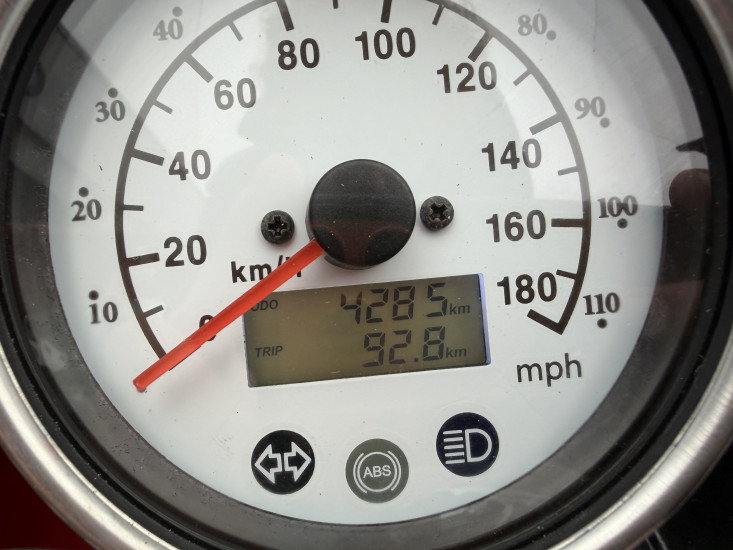 MASH CAFE RACER TT40 ABS COLORIS ROUGE - HAGUENAU