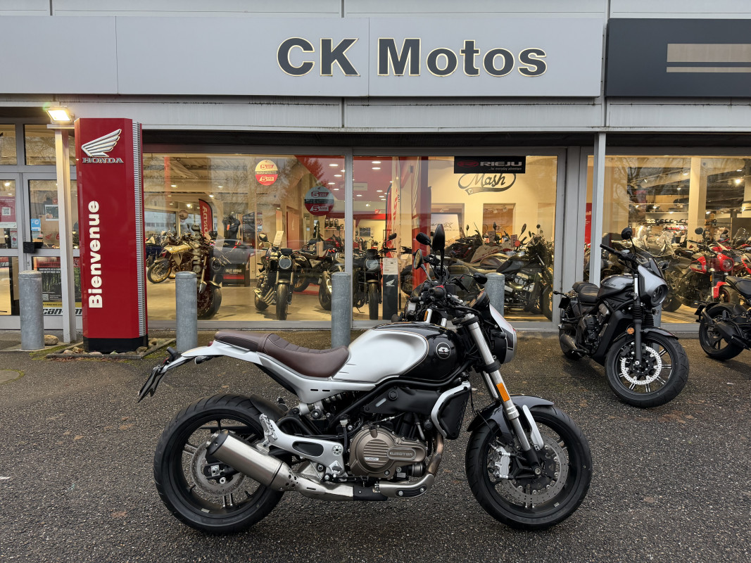 QJ MOTOR SRV 550 ABS COLORIS ARGENT CK MOTOS  HAGUENAU 