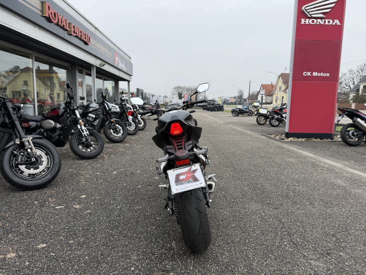 HONDA CB650R E-CLUTCH ABS COLORIS NOIR MAT - HAGUENAU