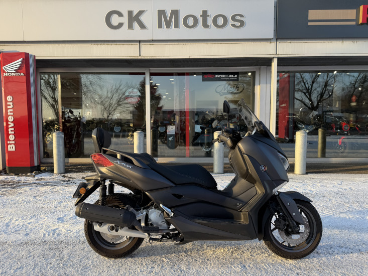 YAMAHA X MAX 125 ABS COLORIS NOIR - HAGUENAU