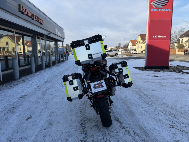 QJ MOTOR SRT 900 SX TOURING ABS COLORIS NOIR / JAUNE - HAGUENAU