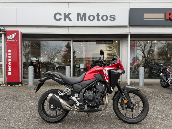 HONDA NX500 ABS COLORIS ROUGE - HAGUENAU