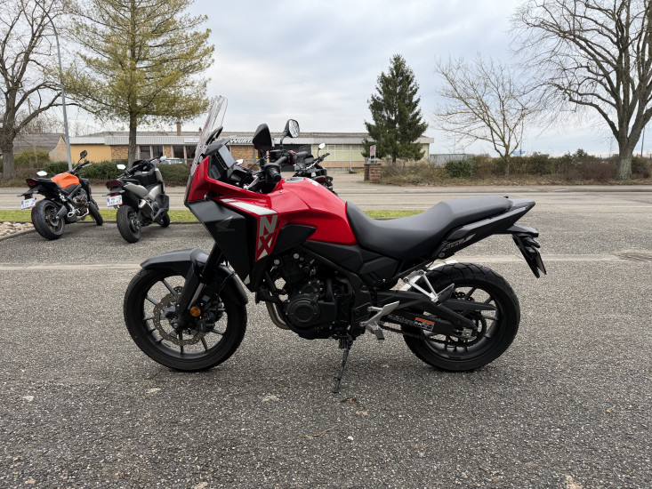 HONDA NX500 ABS COLORIS ROUGE - HAGUENAU