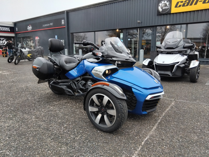CAN-AM SPYDER F3 S BLEU METALISE SE6 1330 CM3 02/2018 - HAGUENAU