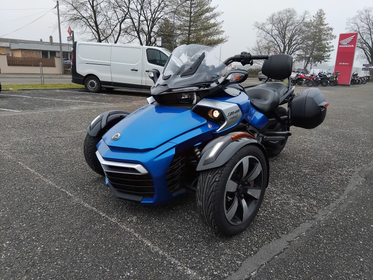 CAN-AM SPYDER F3 S BLEU METALISE SE6 1330 CM3 02/2018 - HAGUENAU