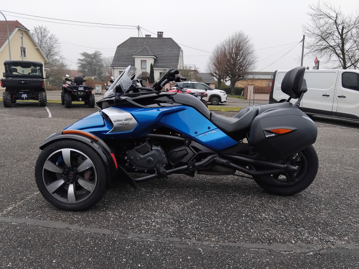 CAN-AM SPYDER F3 S BLEU METALISE SE6 1330 CM3 02/2018 - HAGUENAU