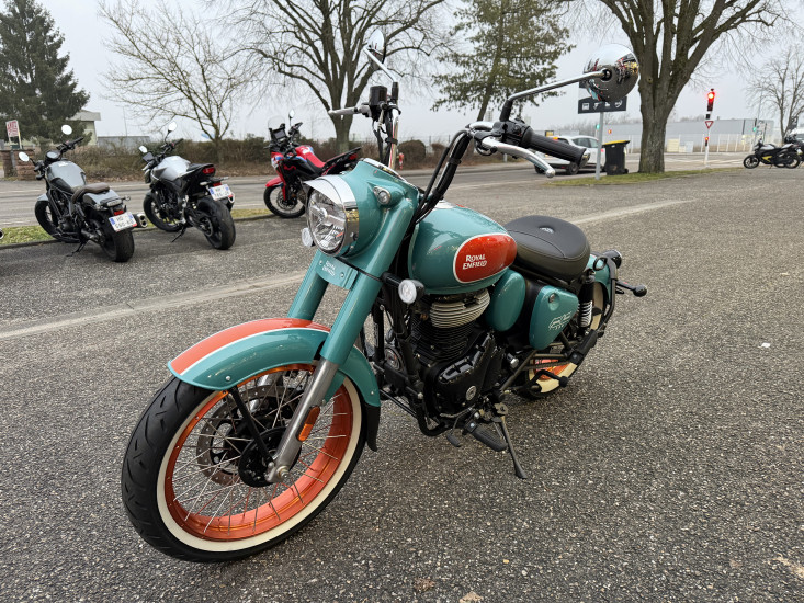 ROYAL ENFIELD CLASSIC 350 ABS EDITION GOAN TRIP TEAL N° 82/150 - HAGUENAU