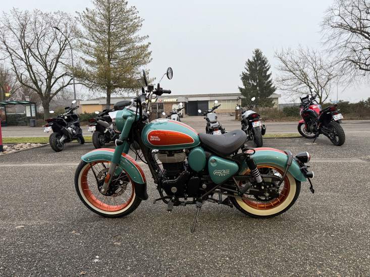 ROYAL ENFIELD CLASSIC 350 ABS EDITION GOAN TRIP TEAL N° 82/150 - HAGUENAU