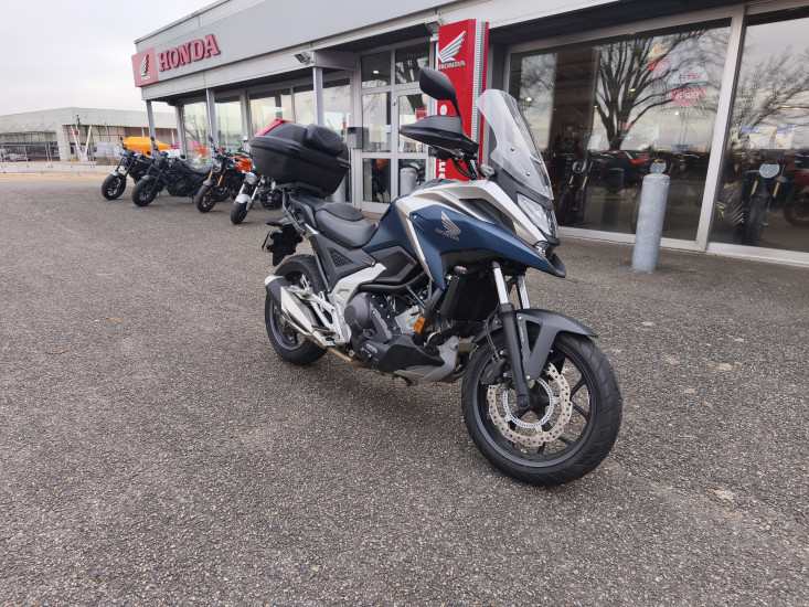 HONDA NC750X DCT ABS COLORIS BLEU MAT - HAGUENAU
