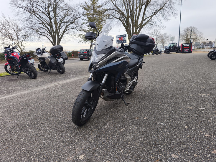 HONDA NC750X DCT ABS COLORIS BLEU MAT - HAGUENAU
