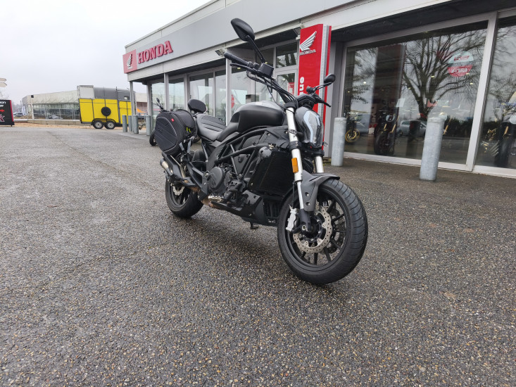 BENELLI 502C ABS COLORIS NOIR MAT - HAGUENAU