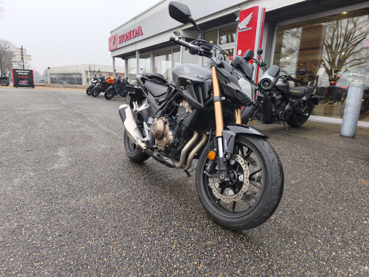 HONDA CB500F ABS COLORIS NOIR MAT - HAGUENAU