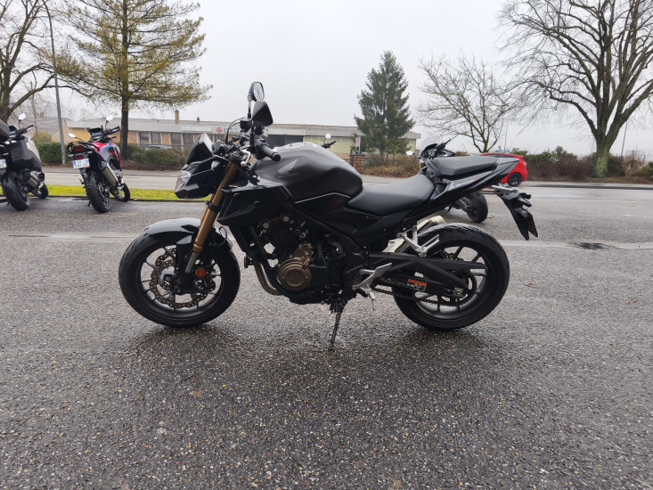 HONDA CB500F ABS COLORIS NOIR MAT - HAGUENAU