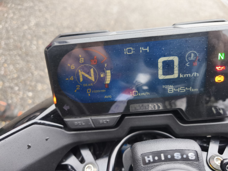 HONDA CB500F ABS COLORIS NOIR MAT - HAGUENAU