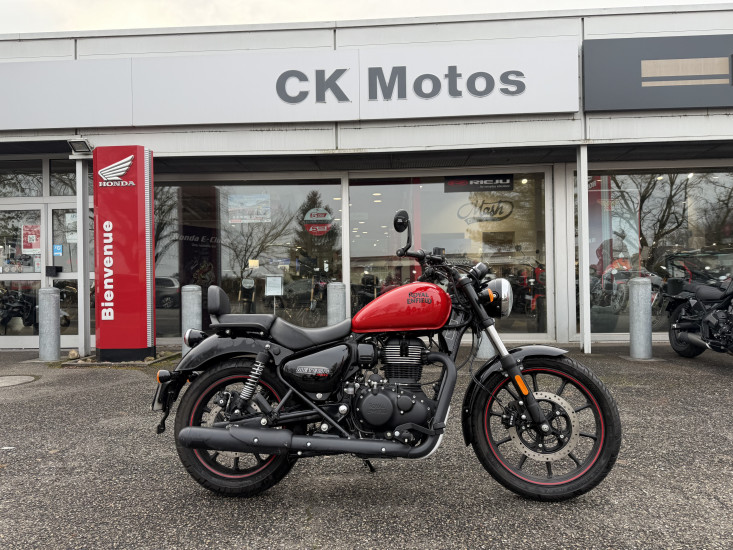ROYAL ENFIELD METEOR 350 ABS COLORIS FIREBALL RED - HAGUENAU
