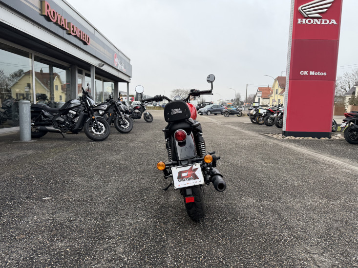 ROYAL ENFIELD METEOR 350 ABS COLORIS FIREBALL RED - HAGUENAU