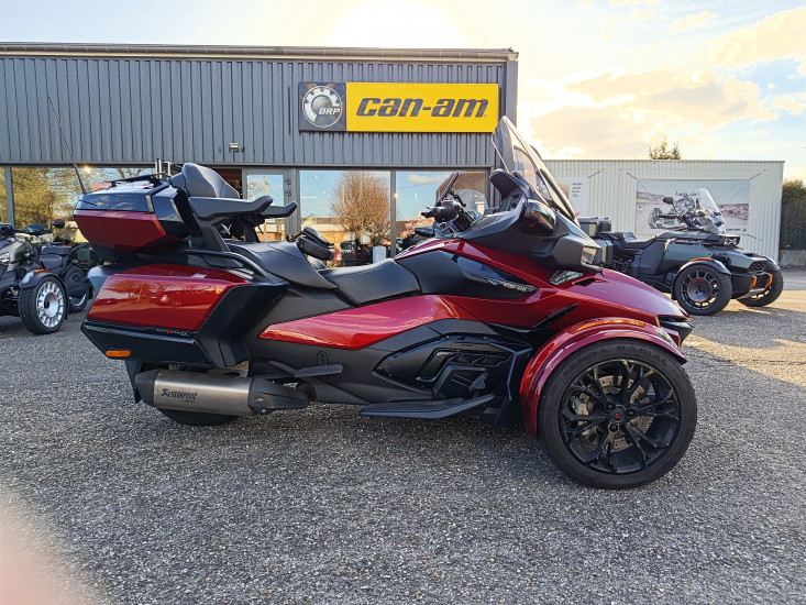 CAN-AM SPYDER RT LIMITED ROUGE MARSALA SE6 1330 CM3 MY2021 GARANTIE 12 MOIS - HAGUENAU