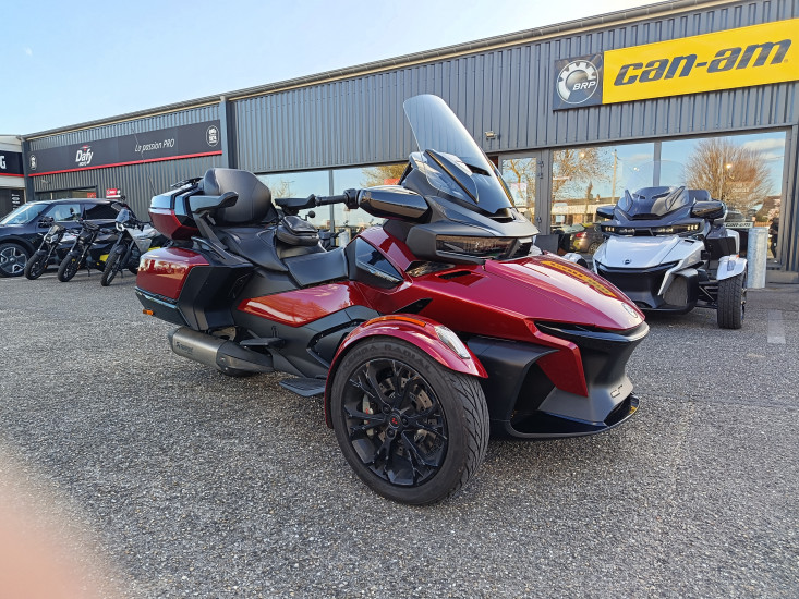 CAN-AM SPYDER RT LIMITED ROUGE MARSALA SE6 1330 CM3 MY2021 GARANTIE 12 MOIS - HAGUENAU