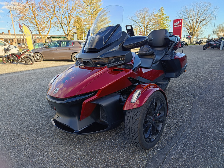 CAN-AM SPYDER RT LIMITED ROUGE MARSALA SE6 1330 CM3 MY2021 GARANTIE 12 MOIS - HAGUENAU