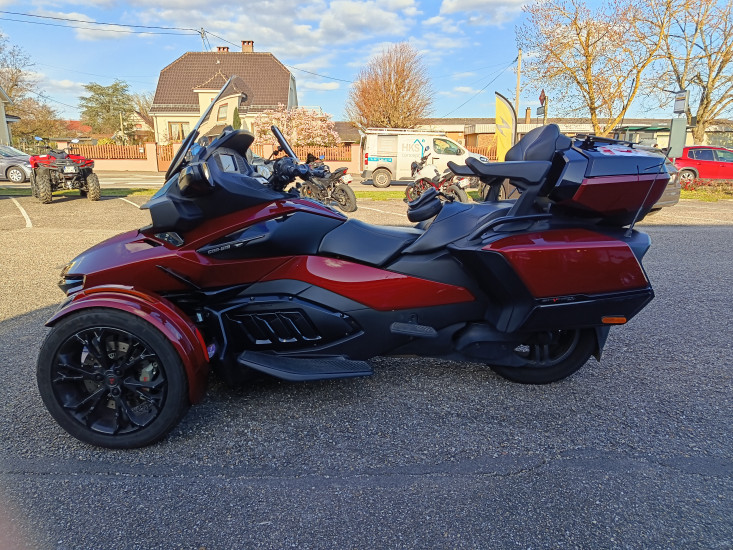 CAN-AM SPYDER RT LIMITED ROUGE MARSALA SE6 1330 CM3 MY2021 GARANTIE 12 MOIS - HAGUENAU