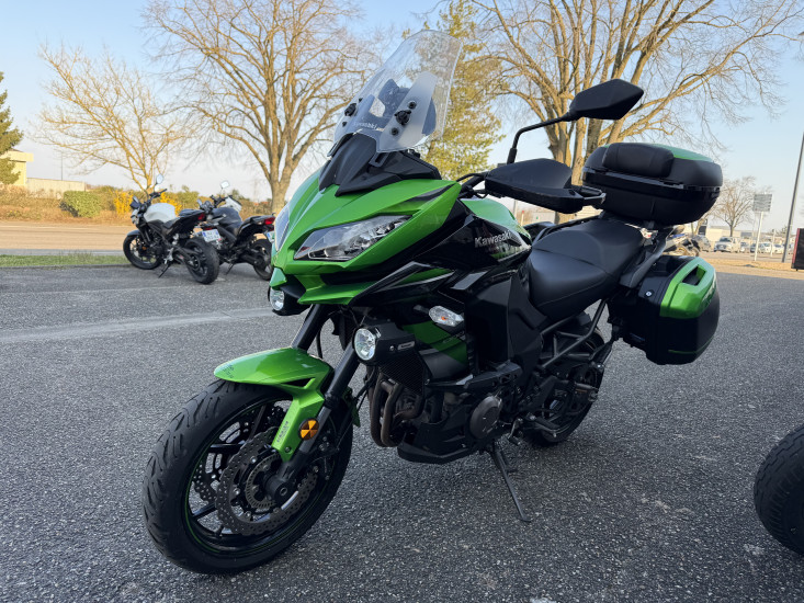 KAWASAKI VERSYS 1000 SPECIAL EDITION ABS COLORIS VERT - HAGUENAU