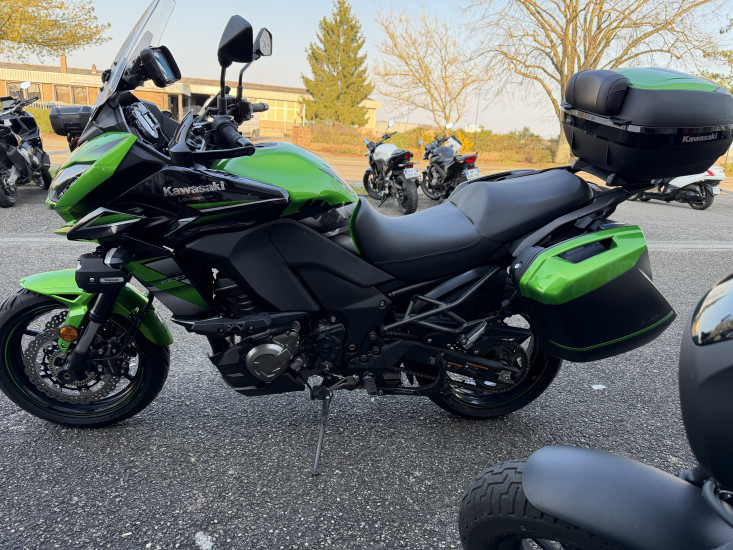 KAWASAKI VERSYS 1000 SPECIAL EDITION ABS COLORIS VERT - HAGUENAU