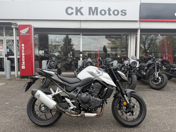 HONDA HORNET 750 ABS COLORIS ARGENT - HAGUENAU
