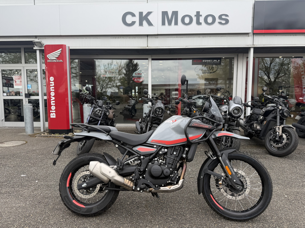 ROYAL ENFIELD HIMALAYAN 450 ABS COLORIS SLATE SALT CK MOTOS  HAGUENAU 