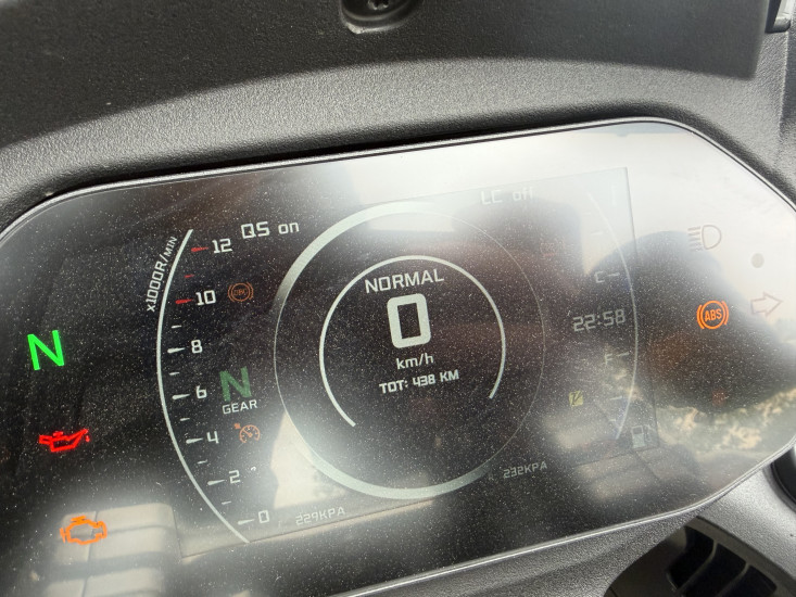 QJ MOTOR SRK 921 RR ABS COLORIS NOIR - HAGUENAU