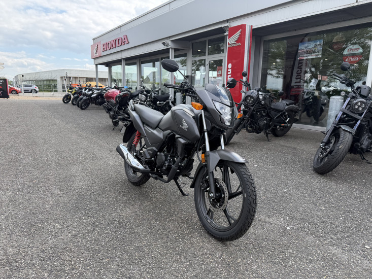 HONDA CB125F ABS COLORIS NOIR MAT - HAGUENAU