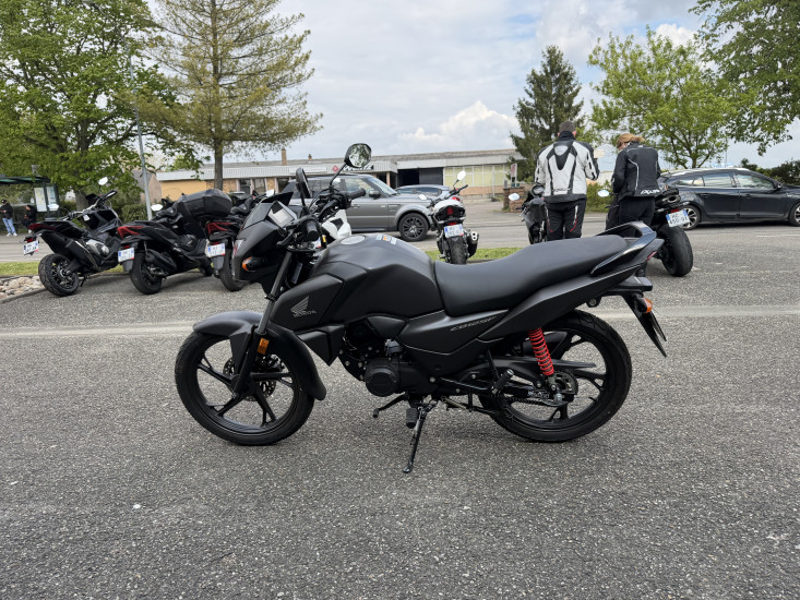 HONDA CB125F ABS COLORIS NOIR MAT - HAGUENAU