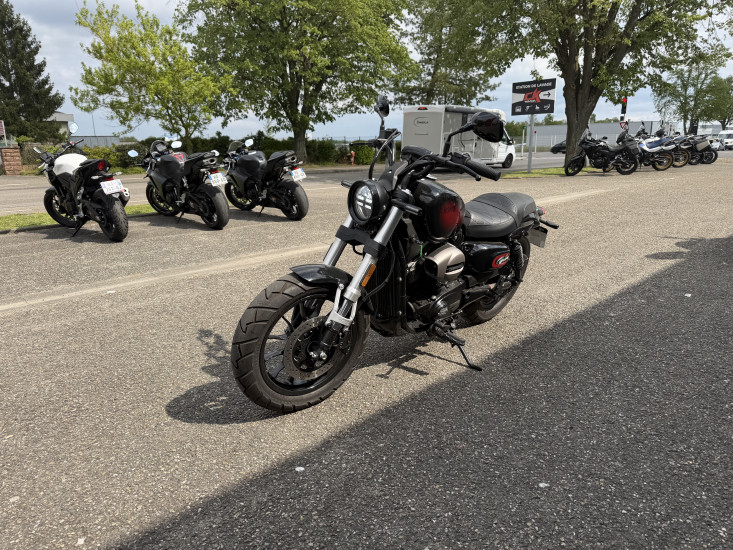 HYOSUNG GV 125 EVO ABS COLORIS GLOSS BLACK - HAGUENAU