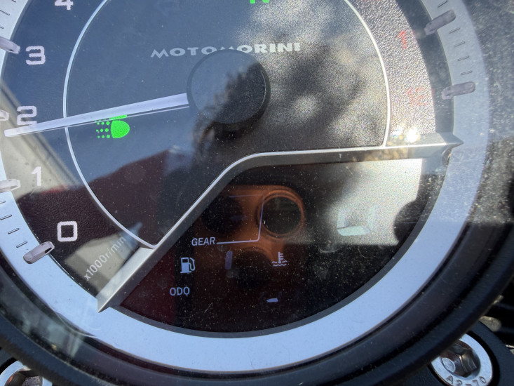 MOTO MORINI CALIBRO 700 ABS COLORIS NOIR - HAGUENAU