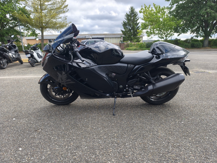 SUZUKI GSX-R 1300 HAYABUSA ABS COLORIS NOIR - HAGUENAU