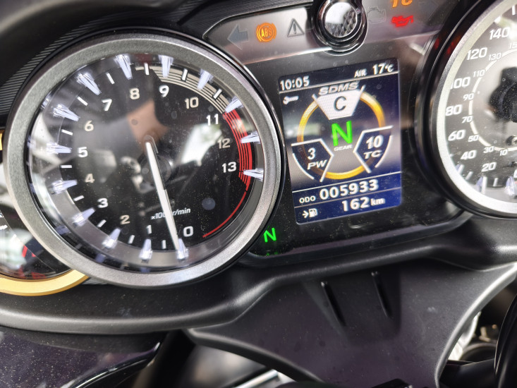 SUZUKI GSX-R 1300 HAYABUSA ABS COLORIS NOIR - HAGUENAU