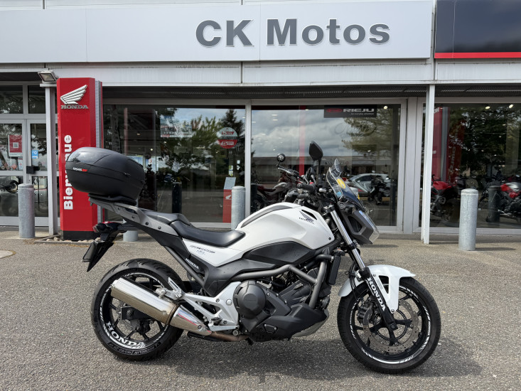 HONDA NC700S DCT ABS COLORIS BLANC - HAGUENAU