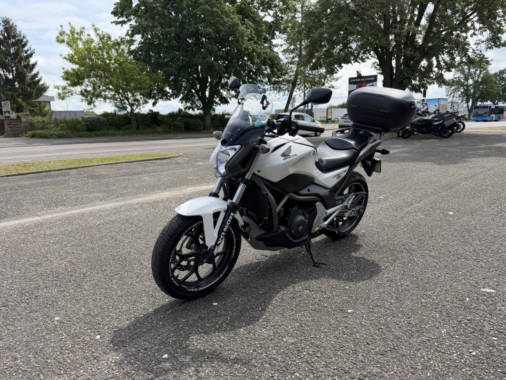 HONDA NC700S DCT ABS COLORIS BLANC - HAGUENAU