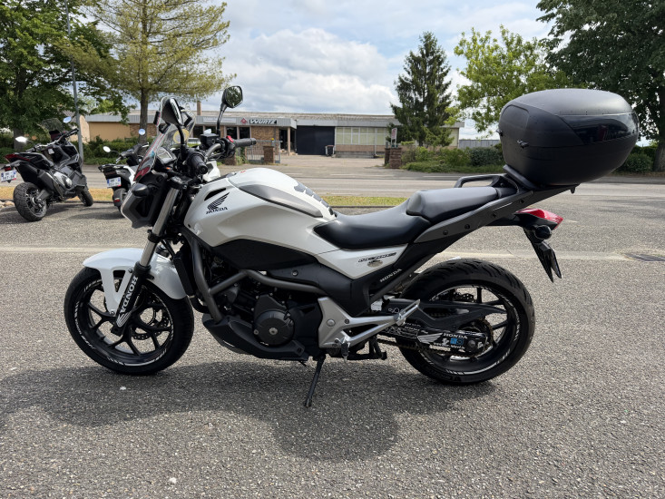 HONDA NC700S DCT ABS COLORIS BLANC - HAGUENAU