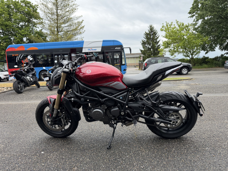 BENELLI 752S ABS COLORIS ROUGE - HAGUENAU